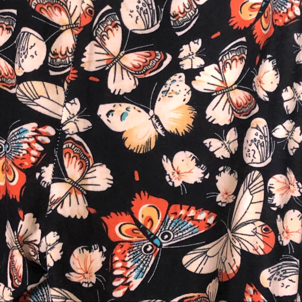 Butterfly Flared stretchy pants